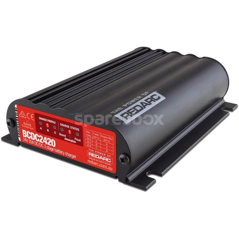 Redarc 20A Battery Charger DC to DC 24V BCDC2420-LV