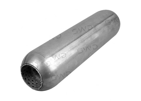 Redback Hotdog Muffler 9" x 2.25" Perforated Mild HD9225P
