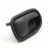Black plastic right door handle bezel for Mazda Bravo with smooth matte finish and ergonomic grip, 1985-2006 model