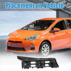 Black plastic right side front bumper bracket for toyota prius 2010-2015 with grille insert for toyota aqua