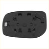Black plastic right side mirror housing with clips for toyota 2010-2015 ute and 4wd offroad backing plate side view