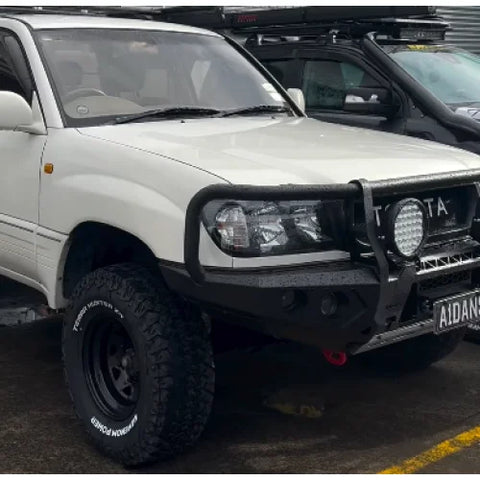 Rockarmor Gt Hoop Steel Bullbar - Landcruiser 100 Series 98-07 (Full Bar Replacement)