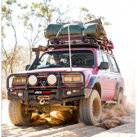 Rockarmor Premium Bullbar Frontal Combo To Suit Toyota