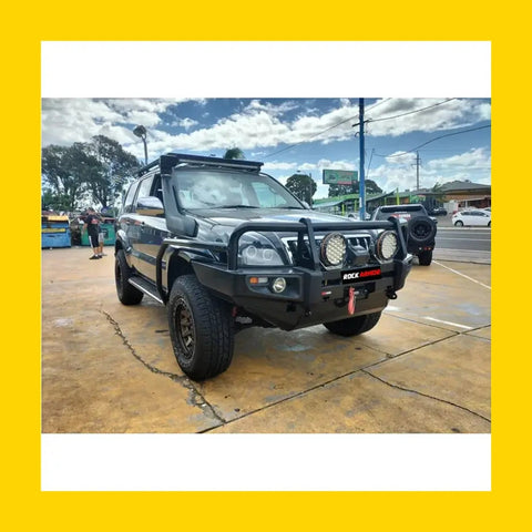 Rockarmor Premium Steel Bullbar - Toyota Prado Fj120