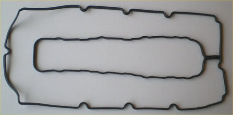 Black rubber rocker cover gasket with rectangular cutout and wavy edges for ford 25 30 td cdvi tdci engines