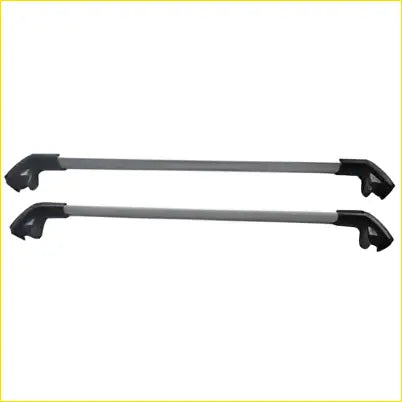 Black metal roof rack cross bars with sleek sturdy design fit for mazda cx5 2012-2017 alloy clamp flush rail