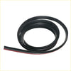 Black rubber weather stripping seal with red adhesive backing for rr window moulding upper toyota hilux 2004-2015