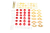 Rugged Ridge 1-117 Body Mount Kit Poly 12 bushing 07-18