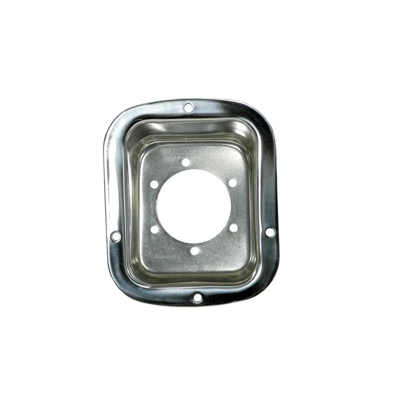 Rugged Ridge 11135.01 76-95 Jeep CJ / Jeep Wrangler YJ Stainless Steel Fuel Filler Bezel