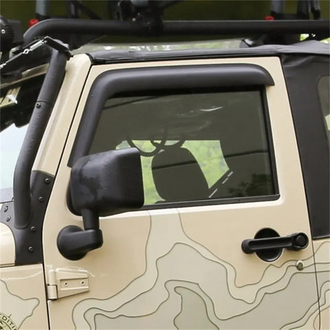Rugged Ridge 11349.11 Window Visors Matte Black 07 | Kren Offroad NZ