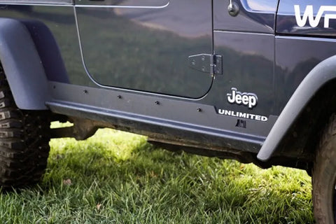 Rugged Ridge 11504.16 Heavy Duty Side Rocker Guard | Kren Offroad NZ