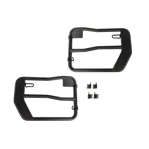 Rugged Ridge 11509.31 Fortis Tube Doors Front 07-18 Jeep