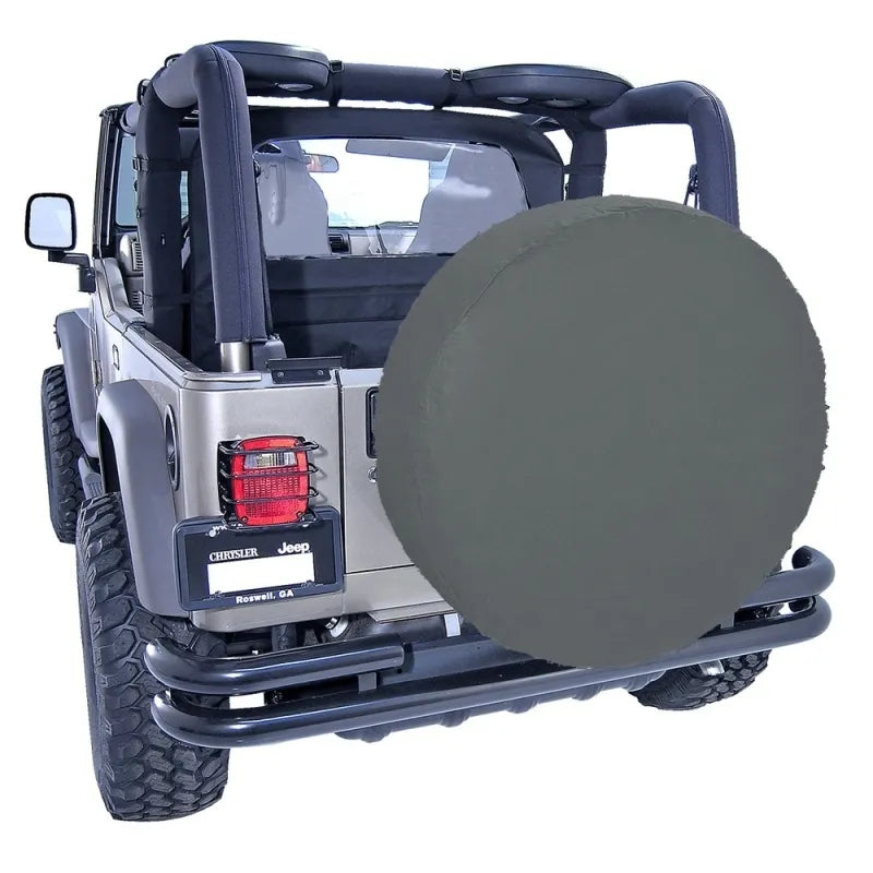 Rugged Ridge 12803.35 33in Tire Cover Black Diamond