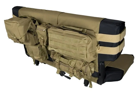 Rugged Ridge 13246.04 Rear Cargo Seat Cover Tan 87 | Kren Offroad NZ