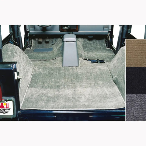 Rugged Ridge 13690.10 Deluxe Carpet Kit Honey 76-9 | Kren Offroad NZ