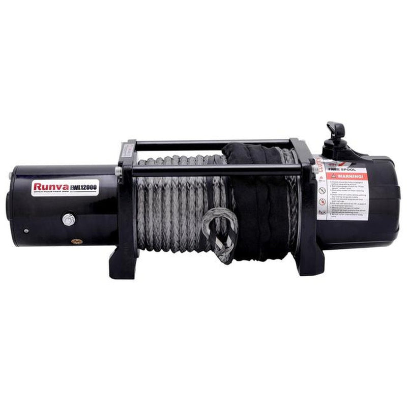 Runva EWL12000 4X4 Winch 12V 12000lb W/Synthetic Rope
