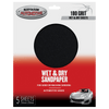 Rust-Oleum Wet & Dry Sandpaper 180 Grit 5 Pack 367638