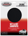 Rust-Oleum Wet & Dry Sandpaper 320 Grit 5 Pack 367643