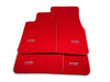 BMW 7 Series F02 Premium Red Floor Mats (2010-2015)