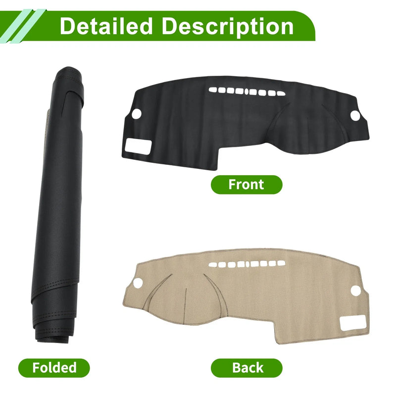 Ford Mondeo (2004-2012) - Black Dash Carpet Dashboard Cover Mat