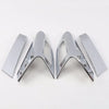 Toyota C-HR (2016-2023) 4 x ABS Chrome Rear Taillight Eyebrow Lamp Cover Trim