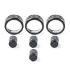 Honda Civic 11th Gen & CR-V 2023-24 Black 7x Switch Knob Ring Cover Trim