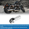 Suzuki RMZ Silver Tone Motorcycle Shifter Footrests Pegs