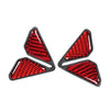 Vehicle Accessory Red Anti-Scratch Car Door Corner Guard Covers