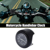 Motorcycle Handlebar Mount / 22-25mm 7/8" to 1" / Watch Dial Clock