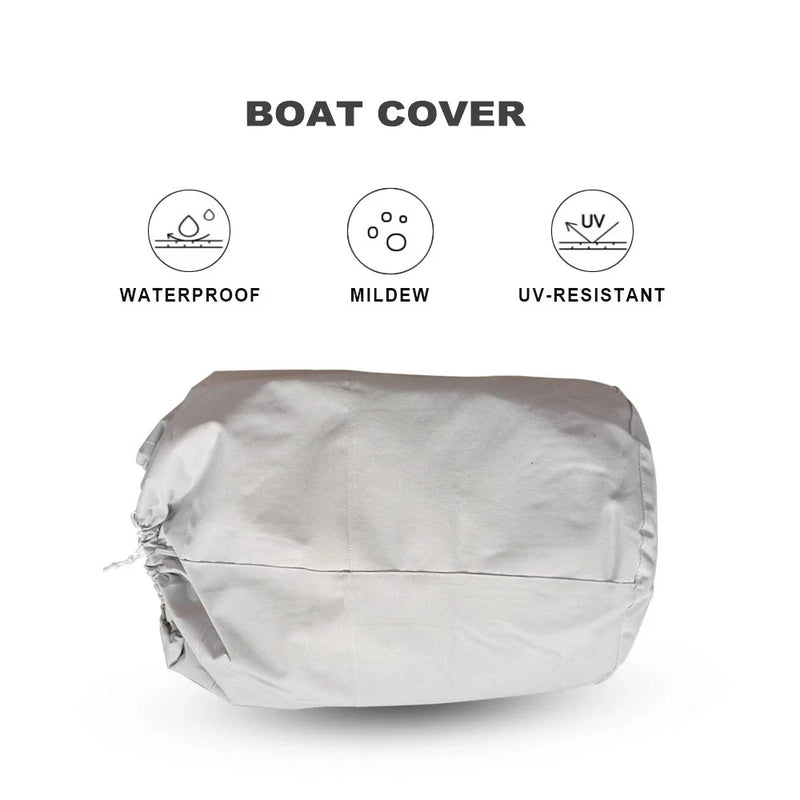 17-19ft Trailerable Boats Jumbo 600D Polyester Waterproof Boat Cover