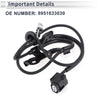 Toyota Camry (2007-2009) 1 Pcs Rear Right ABS Wheel Speed Sensor