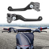 Honda CRF250R CRF450R (2007-2020) Black Motorcycle Brake Clutch Levers 2 x