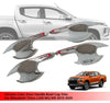Mitsubishi L200 Triton 4 x Door Bowl Cup Handle Covers Chrome (2019-2020)