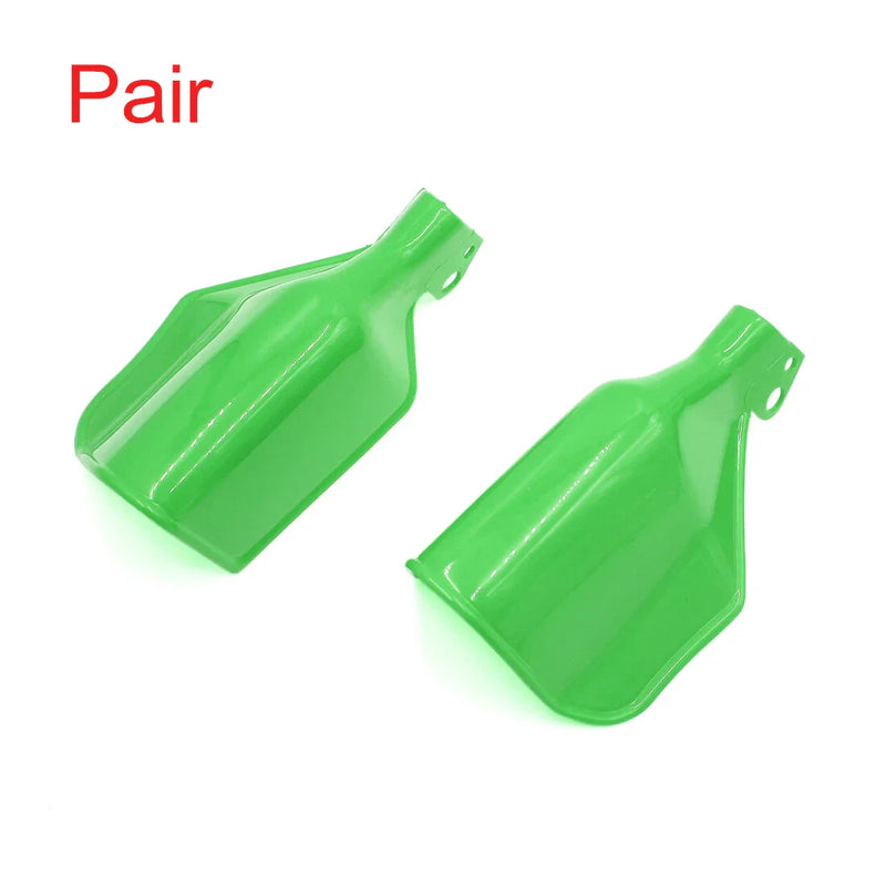 Yamaha Pair Green Motorcycle Handlebar Brush Bar Hand Guard Handguard 2 x