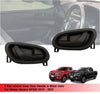 Nissan Navara NP300 D23 Inner Door Handles (2) Black (2015-2023)