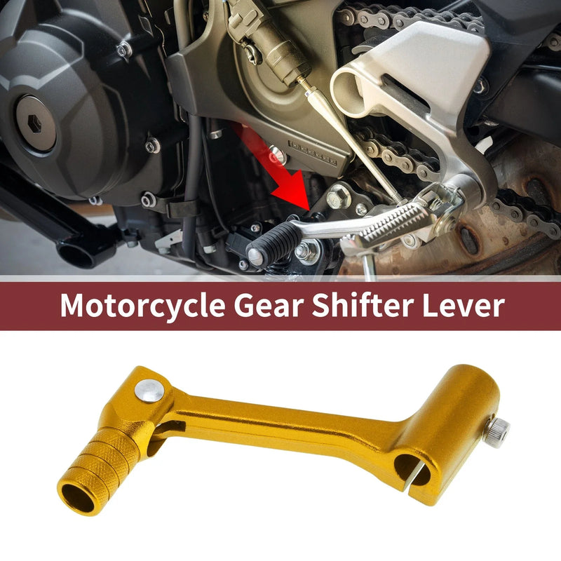 Bosuer Cheetah Gold Tone Shifter Lever / Folding / Gear Shifter Lever