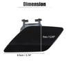 Mercedes-Benz E550 (2007-2009) Black Bumper Washer Nozzle Cover