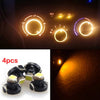 Dash Climate Control Instrument Lights T4.7 Neo Wedge LED Bulbs (2 x)