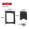 Carbon Fiber Console Armrest Box Panel Cover Trim fit Benz C-Class W206 2022+