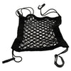 2 x Motorcycle Cargo Net Tool Accessory Car Hook Hold Bag Mesh Plastic Hooks