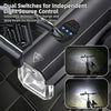 1000LM LED Bike Headlight Rechargeable Waterproof - 6 Modes