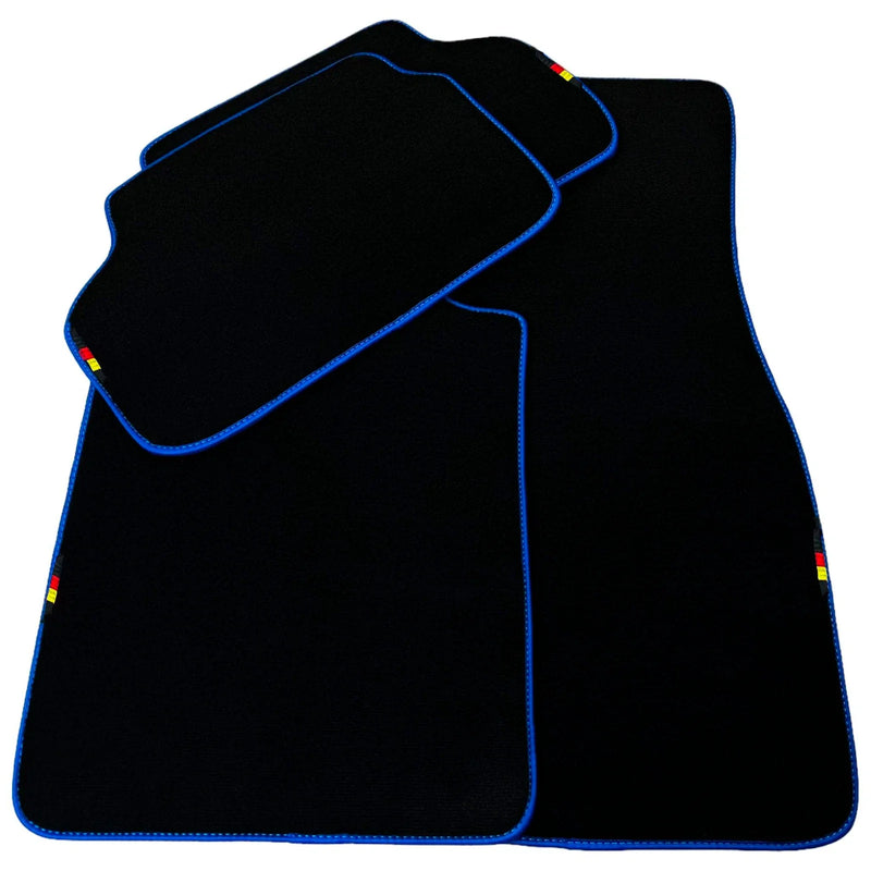 BMW 7 Series F01 (2008-2015) - AutoWin Brand 2 x Mats Black Floor Mats