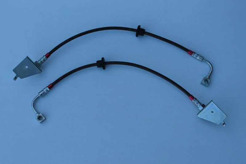 BA Falcon Sedan Braided Rear Brake Hose Set (2002-2003)