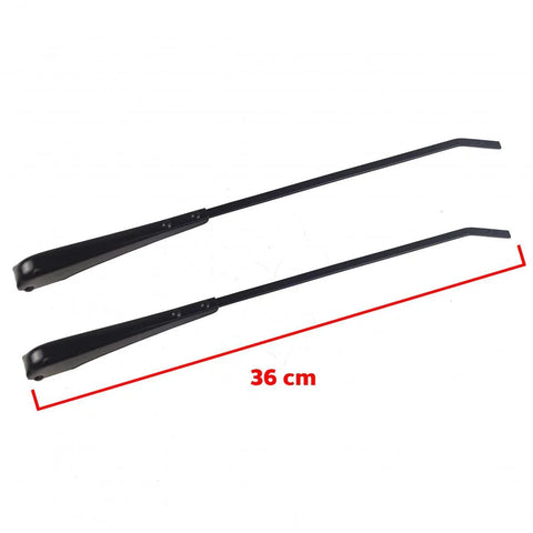 Windshield Wiper Arm Black L+R (RHD Fits Mazda 1300 Familia Pickup 1991-99 D07