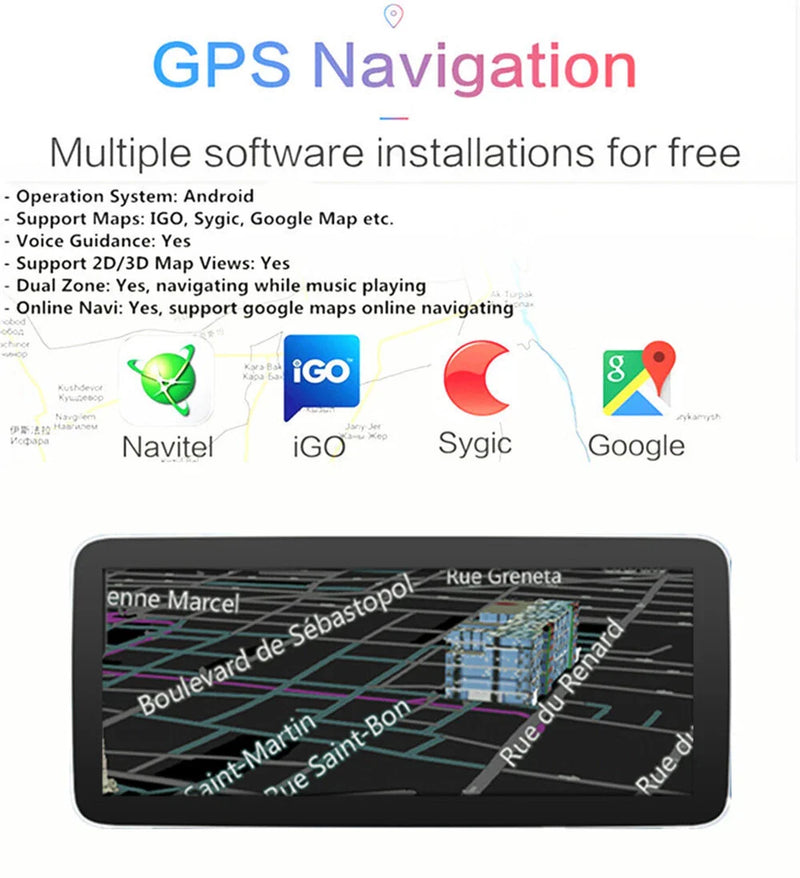 Silverado Tahoe Yukon 12.3" Android 10 Stereo Radio GPS (2007-2013)