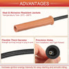 Ford F-150 F-250 E-350 Super Duty 8 Pcs Spark Plug Wire Ignition Coil Cables