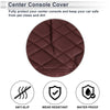 BMW X1 (2023-2024) Wine Red 1 Pc Center Console Cover