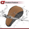 Ford Edge (2011-2014) Brown Faux Leather Car Gear Shift Knob Cover 1Pc
