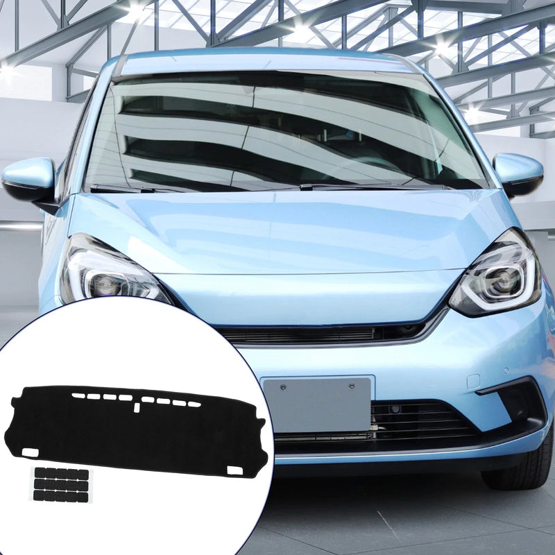 Honda Fit GR1-GR8 (2020-2024) - Black Protector Set Dashboard Cover Mat