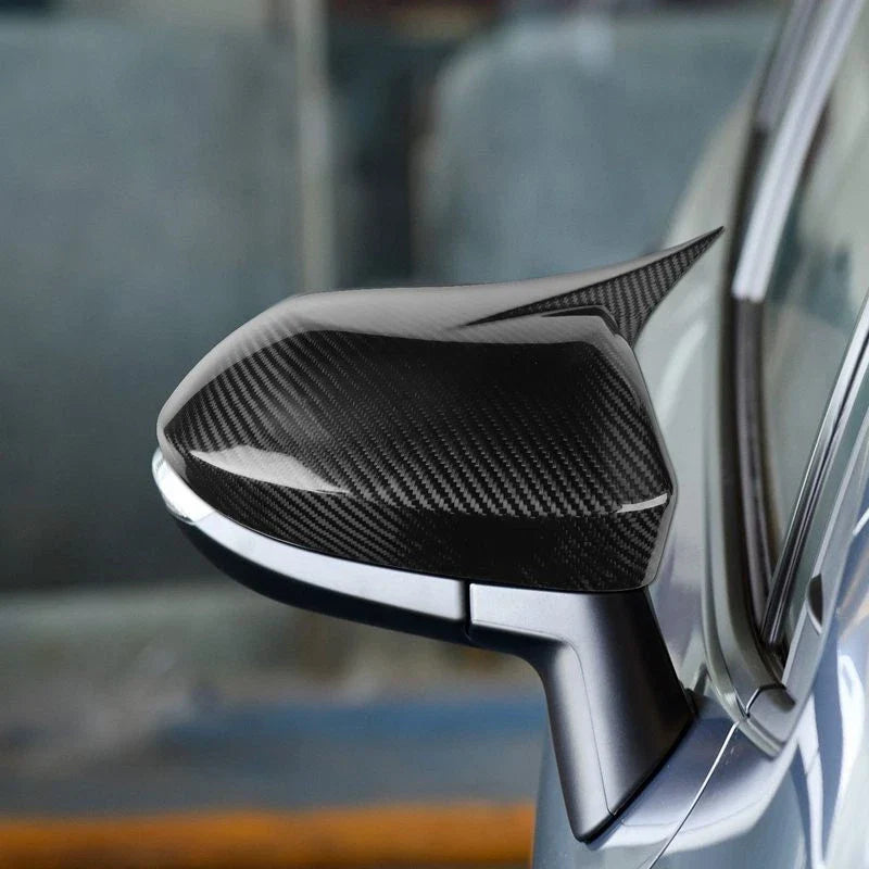 Toyota Corolla 2019-2021 Real Carbon Fiber Adhesive Mirror Shell Cover Trim